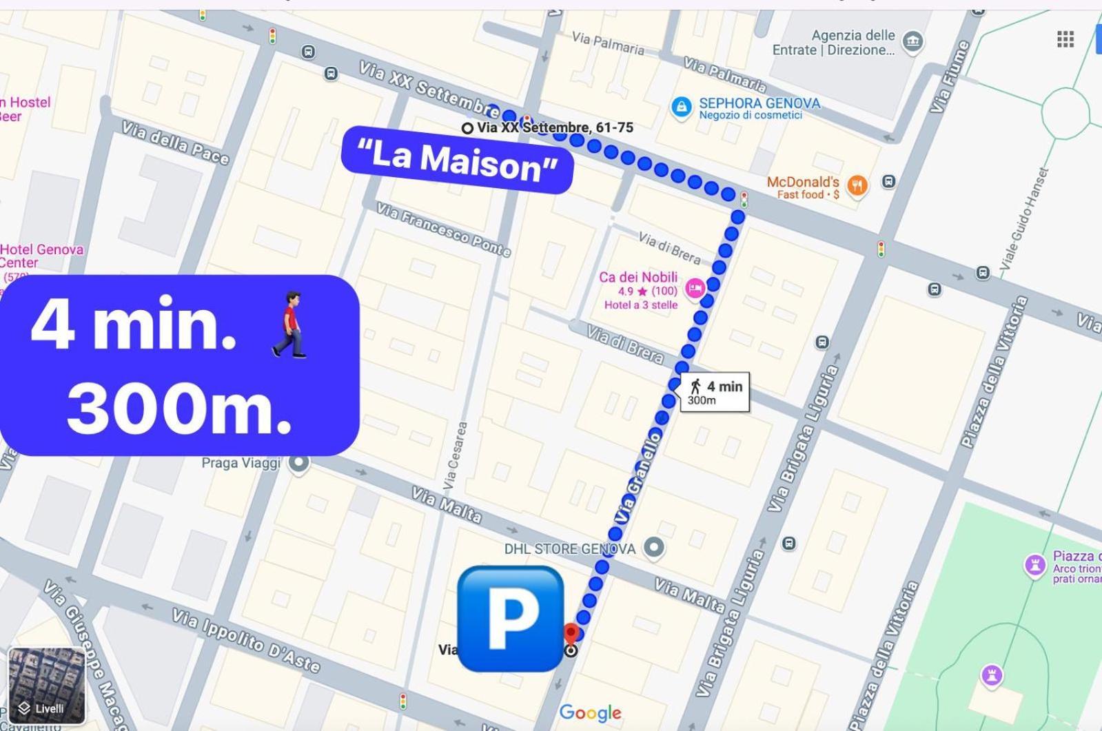 La Maison Nel Cuore Di Genova Free Parking Экстерьер фото